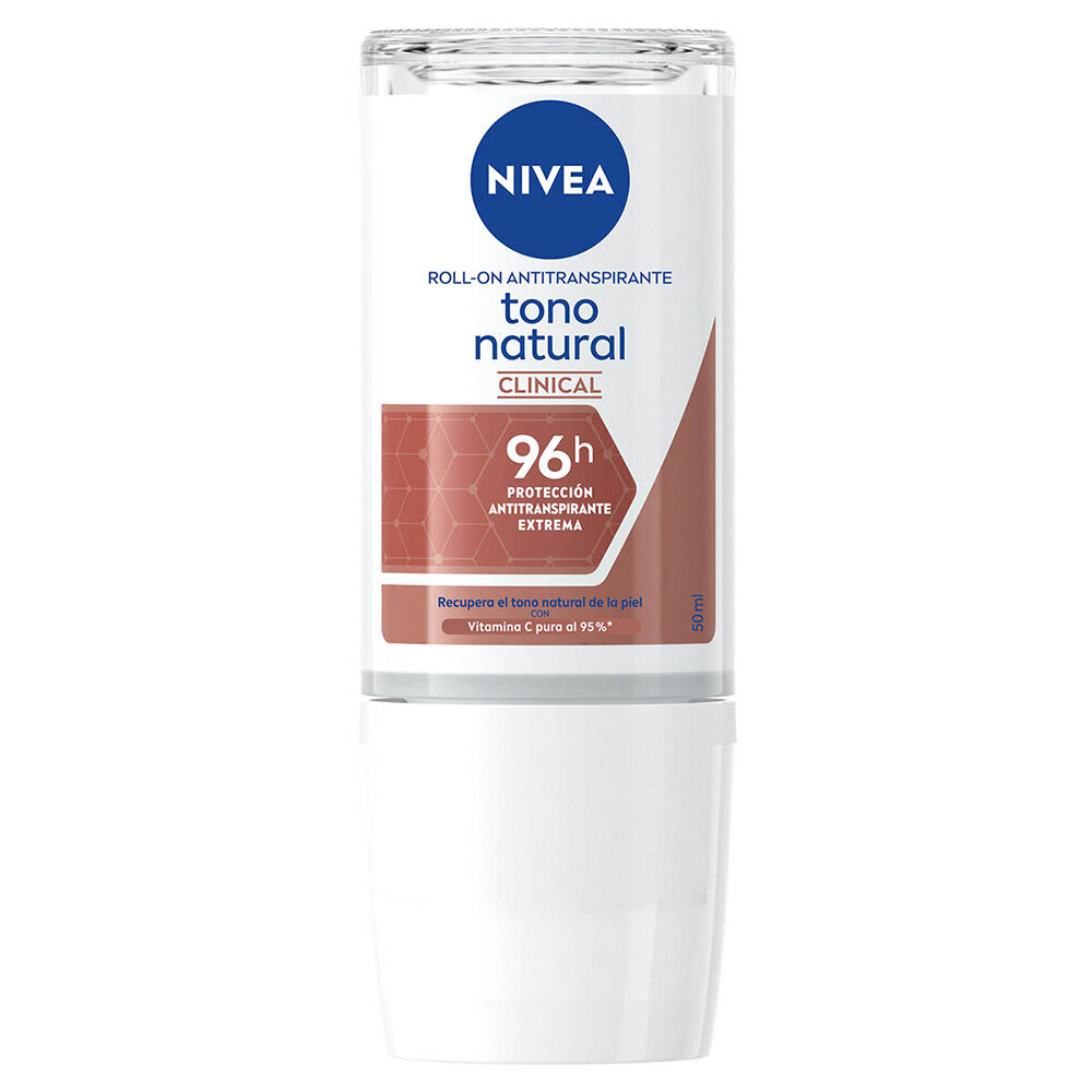 NIVEA-Desodorante-Aclarante-Clinical-Tono-Natural-roll-on-50-ml-imagen-1