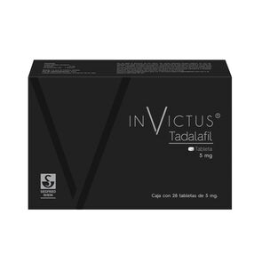 Invictus-5-mg---Caja-con-28-tabletas-(Tadalafil)-imagen