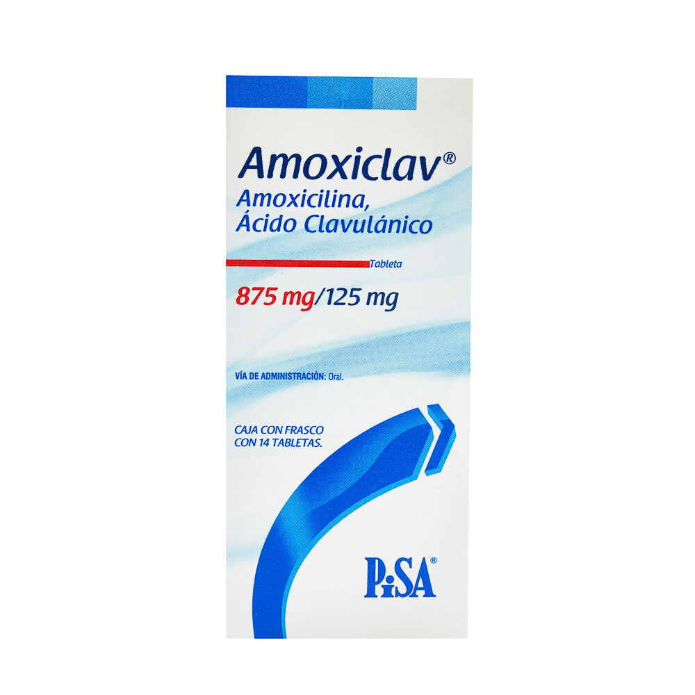 Amoxiclav-Bid-875Mg/125Mg-14-Tabs-imagen