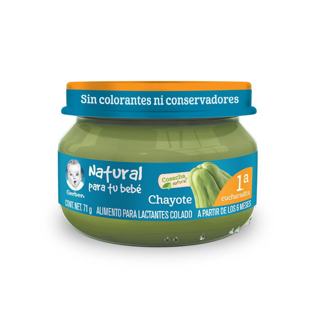 Gerber-Papilla-Etapa-1-Chayote-71g-imagen