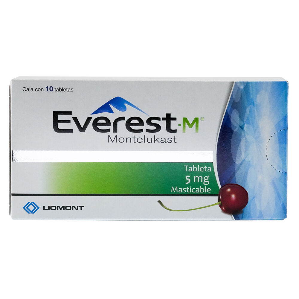 Everest-Masticable-5Mg-10-Tabs-imagen-1