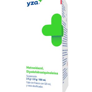 Yza-Metronidazol/Diyodohidroxiquinoleina-2.5G/2.0G-imagen