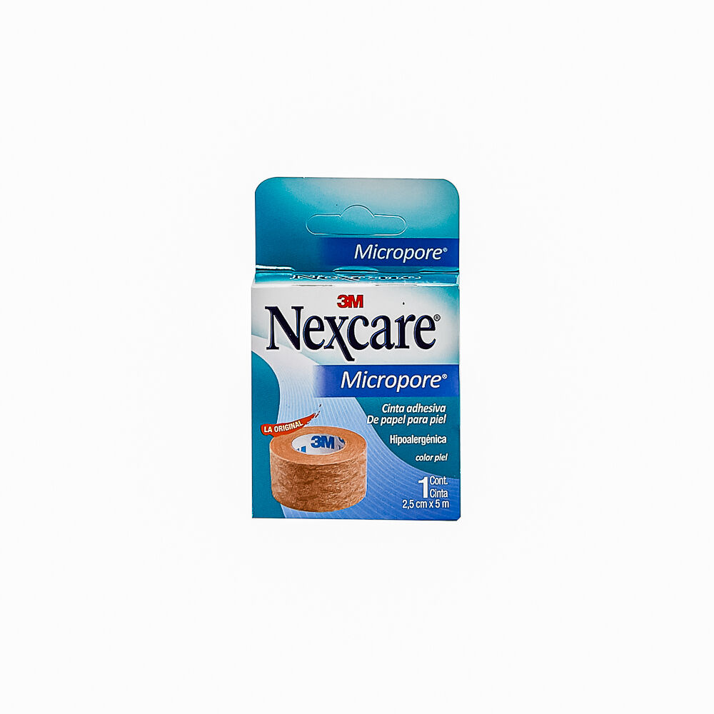 Nexcare-Micropore-Piel-2.50Cmx5M-imagen