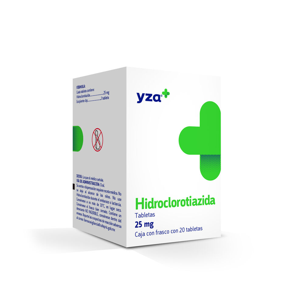Yza-Hidroclorotiazida-25Mg-20-Tabs-imagen