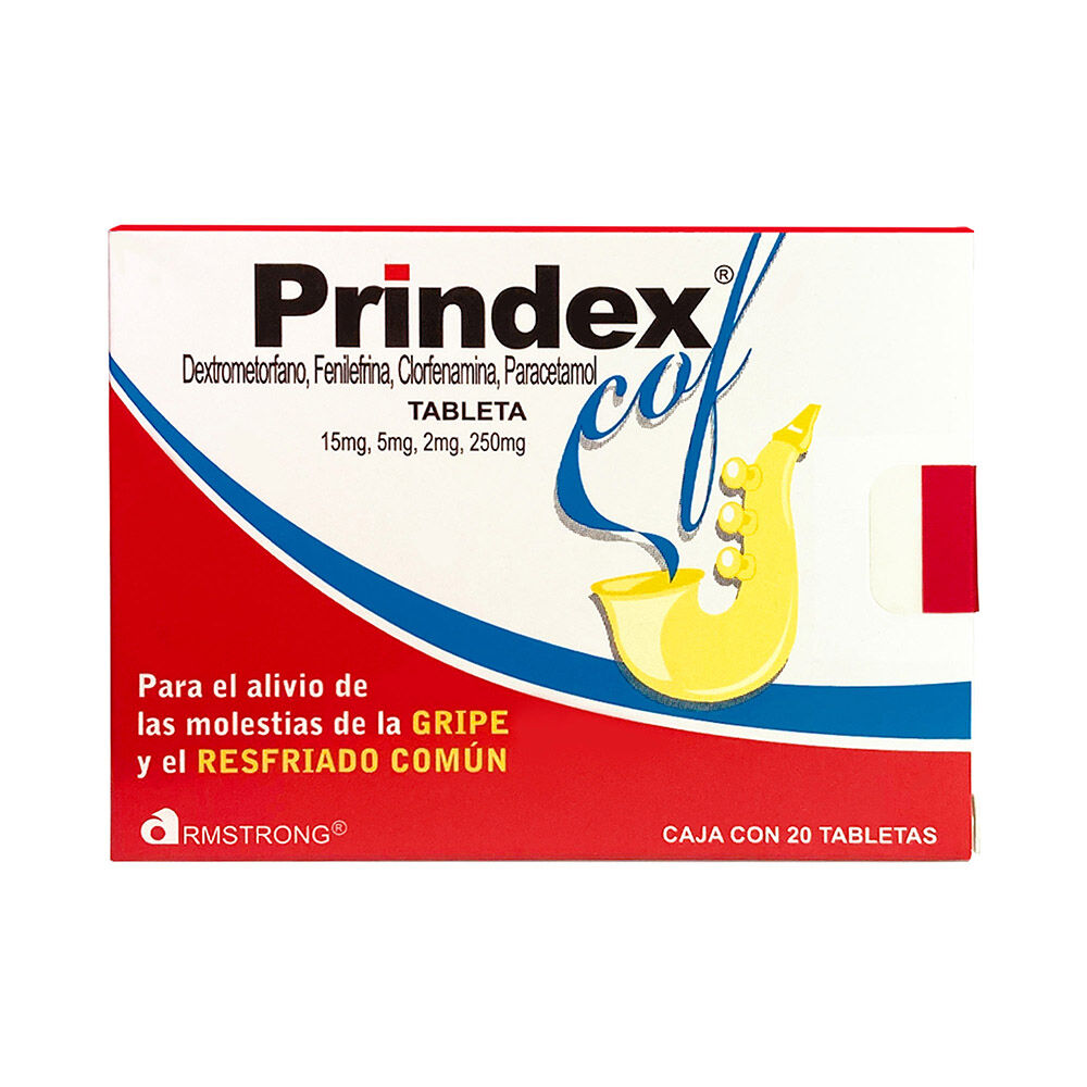 Prindex-Cof-15Mg/5Mg/250Mg-20-Tabs-imagen