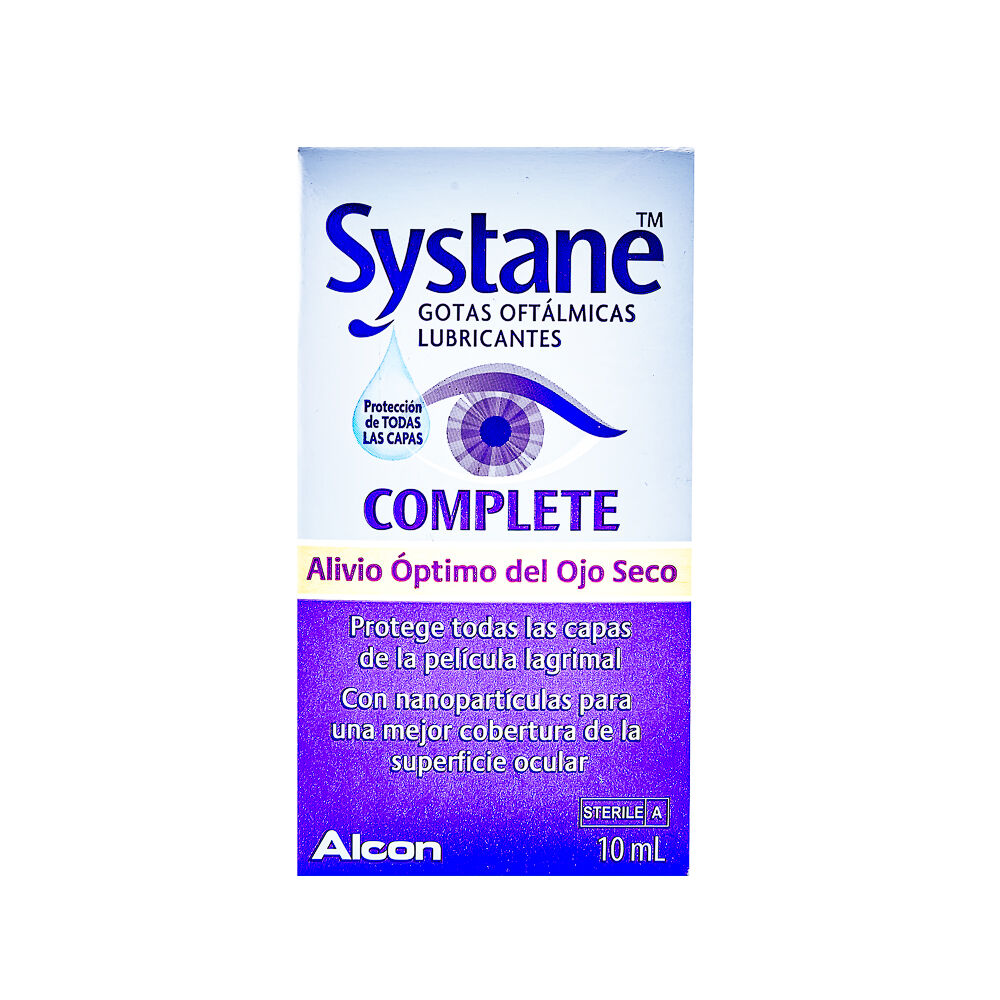 Gotas Systane Complete 10ML  Gotas lubricantes para ojo seco