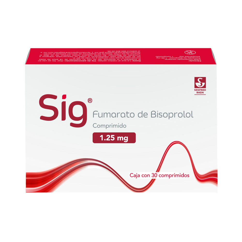 Sig-1.25-mg---Caja-con-30-comprimidos-(Bisoprolol)-imagen-3