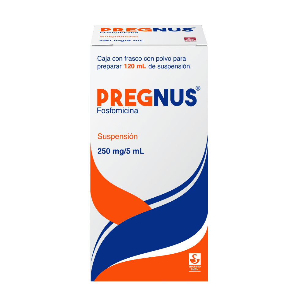 Pregnus-Suspensi&oacute;n-250-mg----Frasco-dosificador-120-ml-(Fosfomicina)-imagen-1