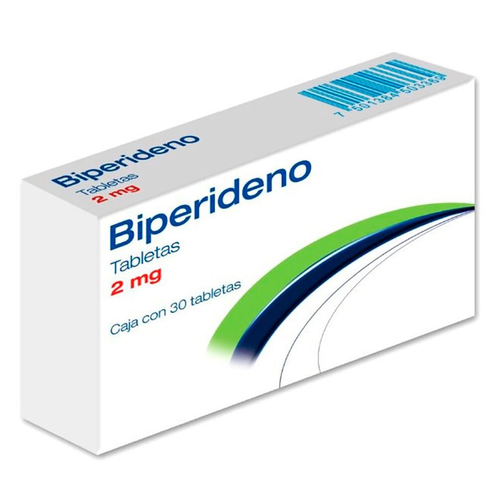 Biperideno-C/30-Tabs-2-Mg-imagen