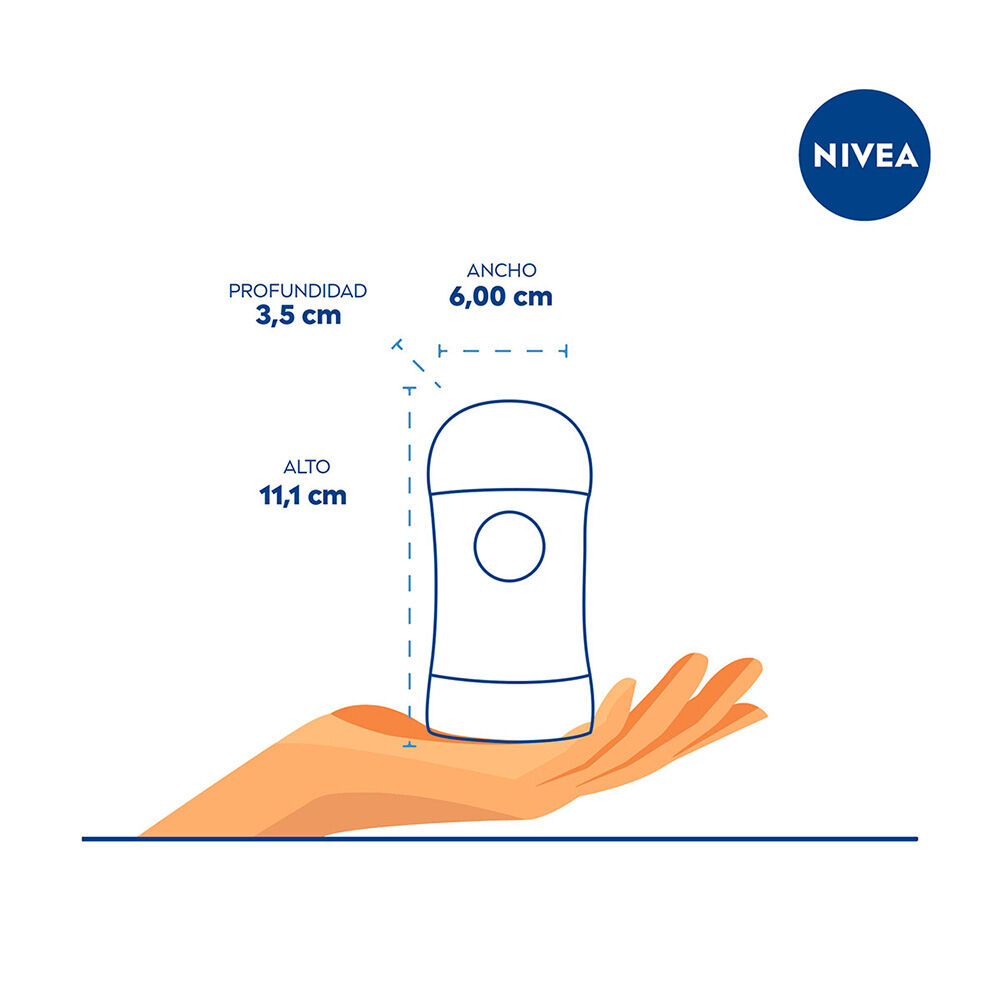 NIVEA-Desodorante-Antimanchas-Black-&-White-Invisible-Clear-barra-50-g-imagen-7
