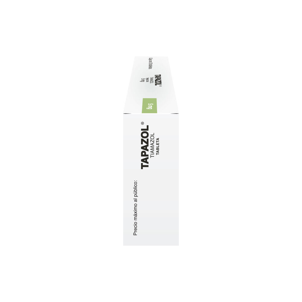 Tapazol-5-mg---Caja-con-20-tabletas-(Tiamazol)-imagen-2