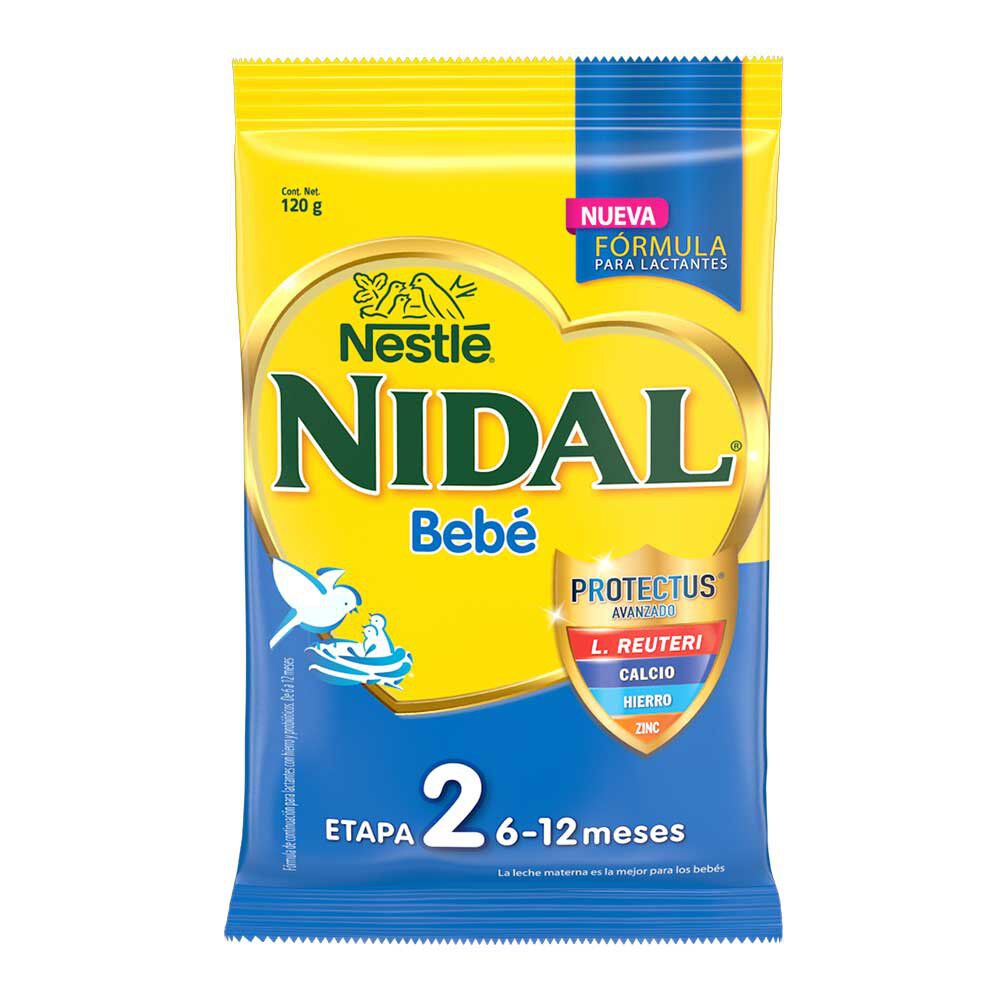 Fórmula Infantil Nidal 2 Bolsa 120g