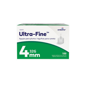 Ultrafine-Aguja-4Mm-32G-5B-100Pzas-imagen