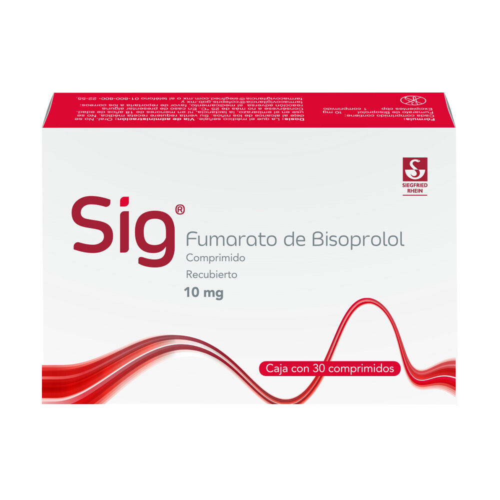 SIG-2.5-mg---Caja-con-30-comprimidos-(Bisoprolol)-imagen-3
