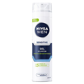 NIVEA-MEN-Gel-para-Afeitar-Sensitive-200-ml-enriquecido-con-Manzanilla-para-Piel-Sensible-imagen
