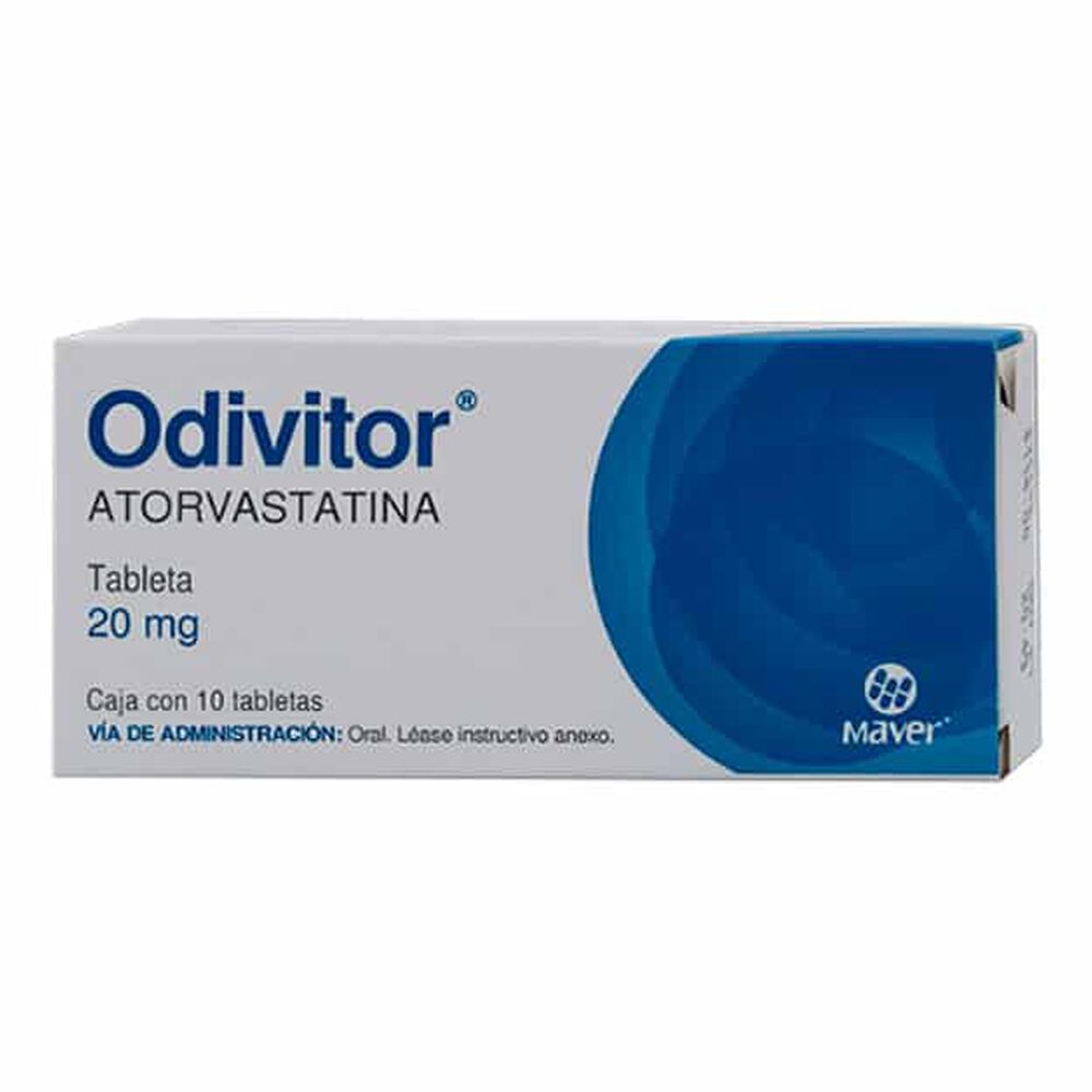 Odivitor-20Mg-10-Tabs-imagen