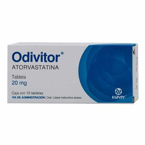Odivitor-20Mg-10-Tabs-imagen