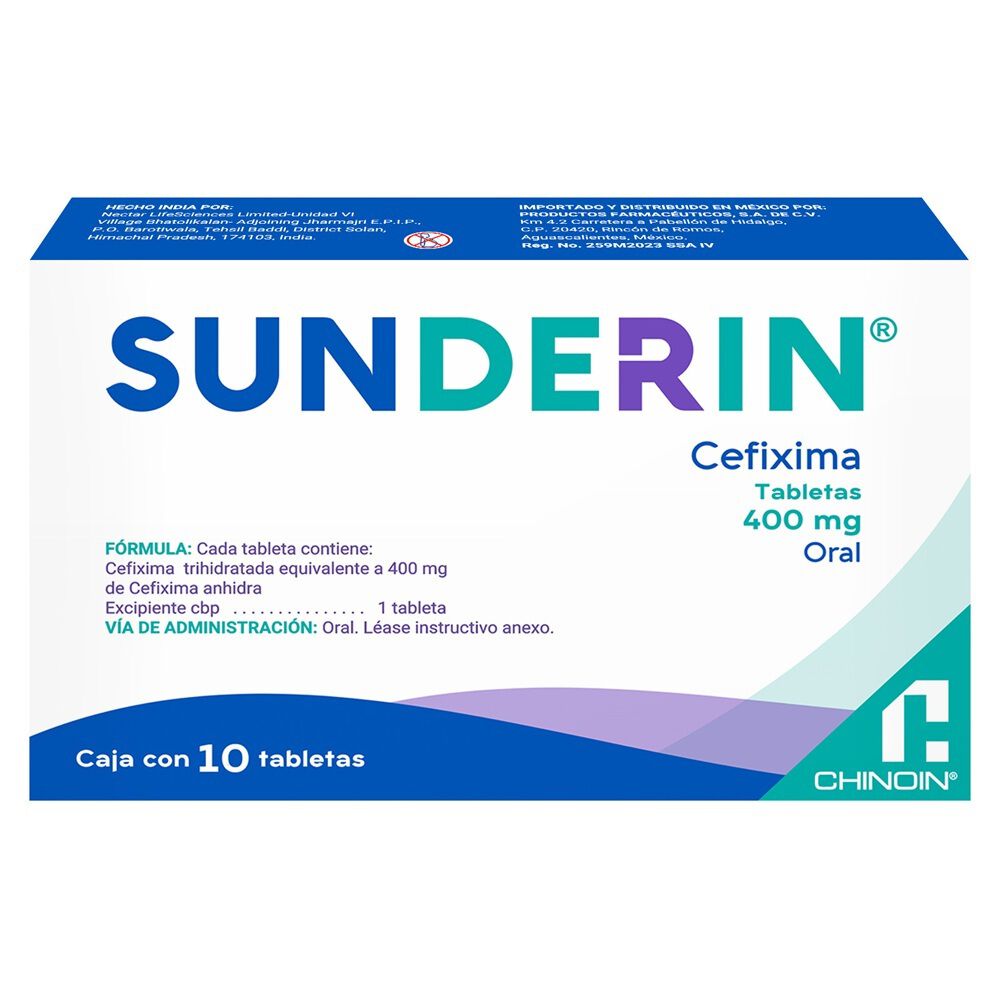 Sunderin-Cefixima-400Mg-10-Tabs-imagen-3