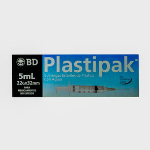 Bd-Plastipak-22Gx32Mm-5-Jga-X-5Ml-imagen