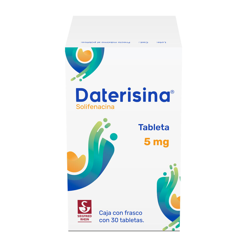 Daterisina-5-mg---Caja-con-30-tabletas-(Solifenacina)-imagen-3
