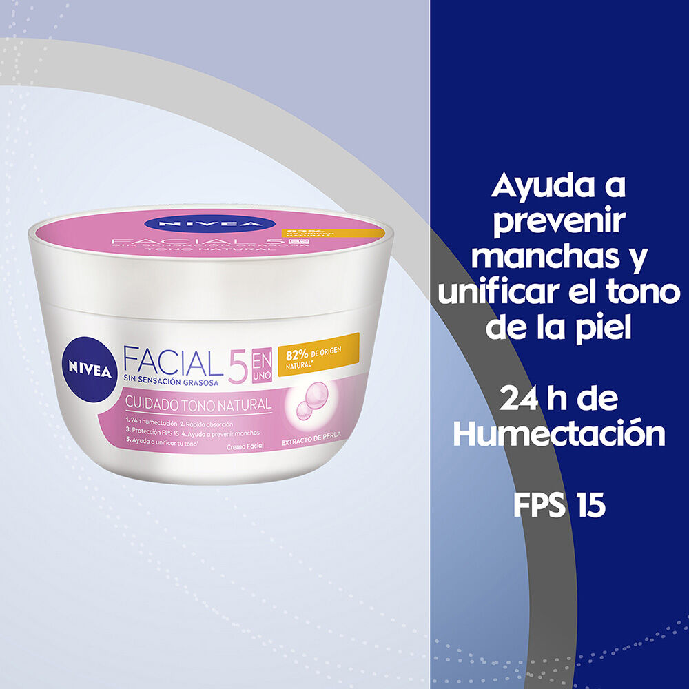 NIVEA-Crema-Facial-Hidratante-Aclarante-5-En-1-Aclarado-Natural-FPS-15-200-ml-imagen-4