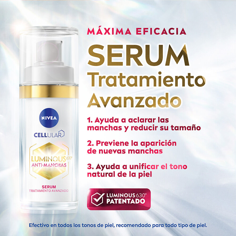 NIVEA-Cellular-LUMINOUS630-Anti-manchas-Serum-Facial-Aclarador-de-Piel-30-ml-imagen-2