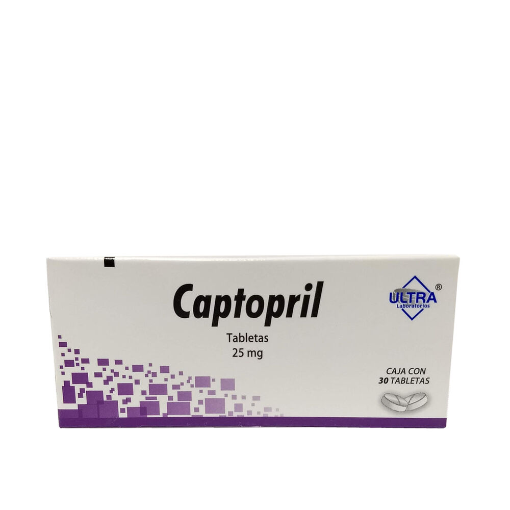 Captopril-25-Mg-C/30-Tabs-(Ultra)-imagen