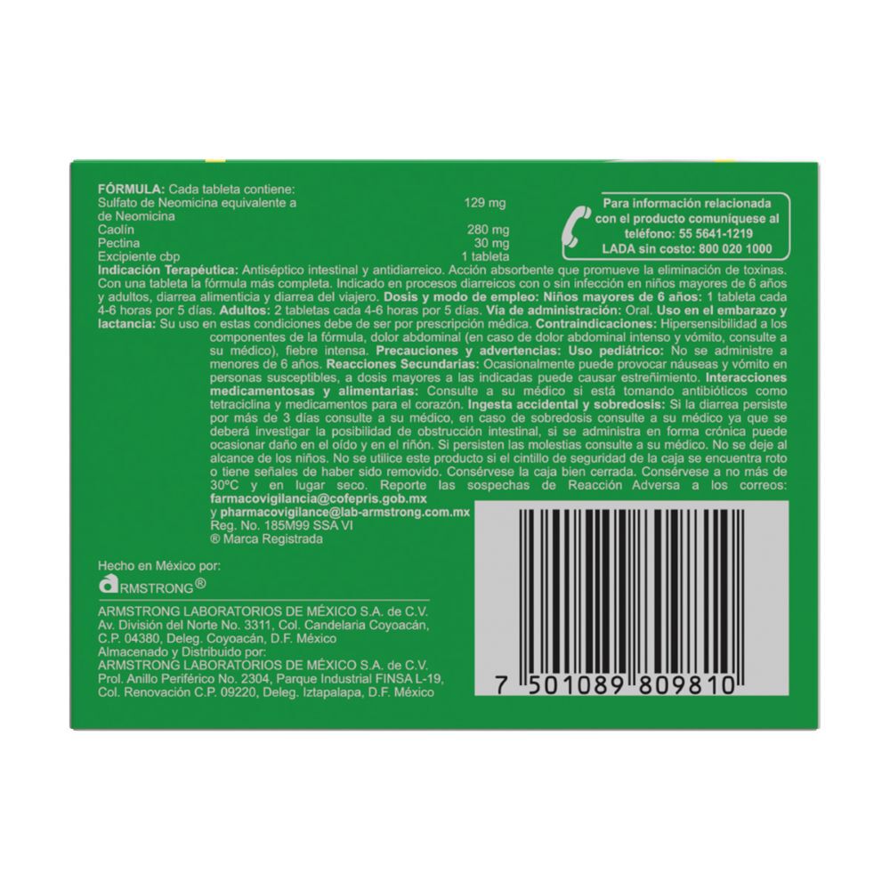 Kaomycin-129Mg/280Mg/30Mg-10-Tabs-imagen-4