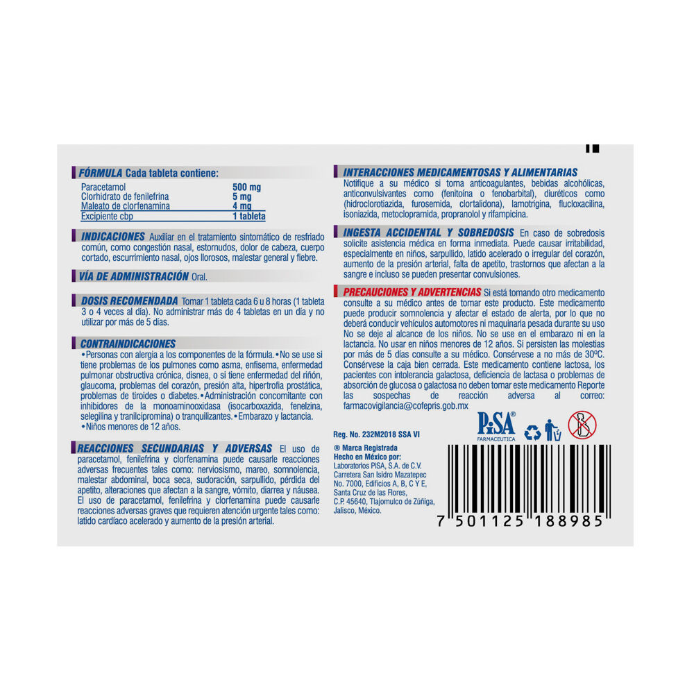 Agrifen-Noche-500Mg/5Mg/4Mg-Tabletas-imagen-3