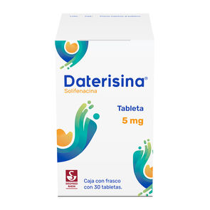 Daterisina-5-mg---Caja-con-30-tabletas-(Solifenacina)-imagen