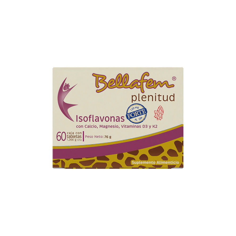 Bellafem-Plenitud,-400-mg,-60-Tab.-imagen-3