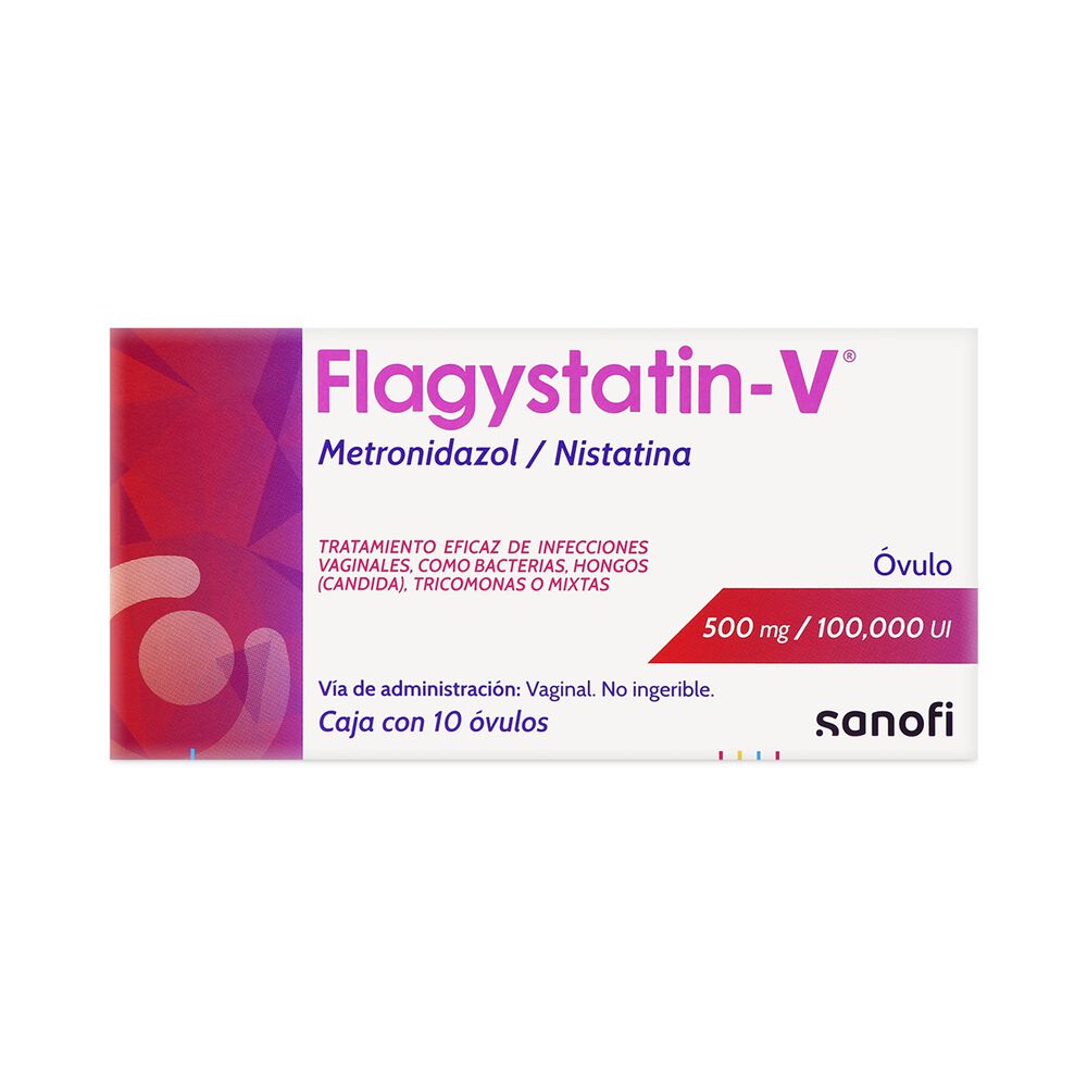 Flagystatin 500Mg 10 Ovulos
