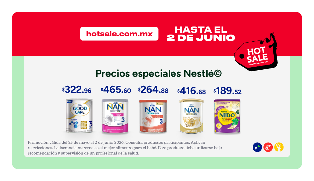 Compra articulos para bebé con descuento a precio especial con servicio a domicilio gratis