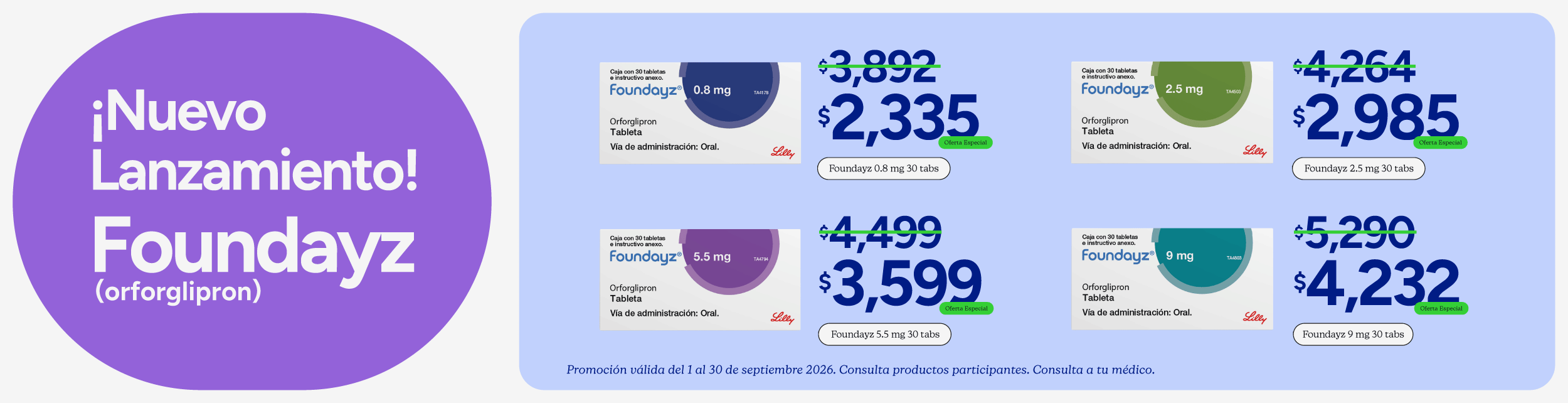 Aprovecha los días dermo con increíbles descuentos, hasta 3 meses sin intereses en línea con servicio a domicilio gratis