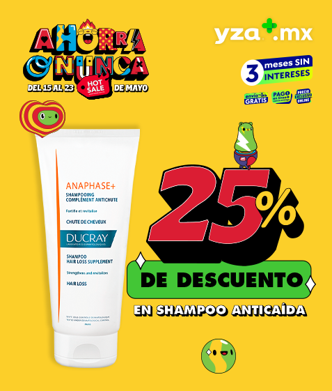 Compra en linea shampo anticaida decray en farmacias YZA al mejor precio con servicio a domicilio gratis