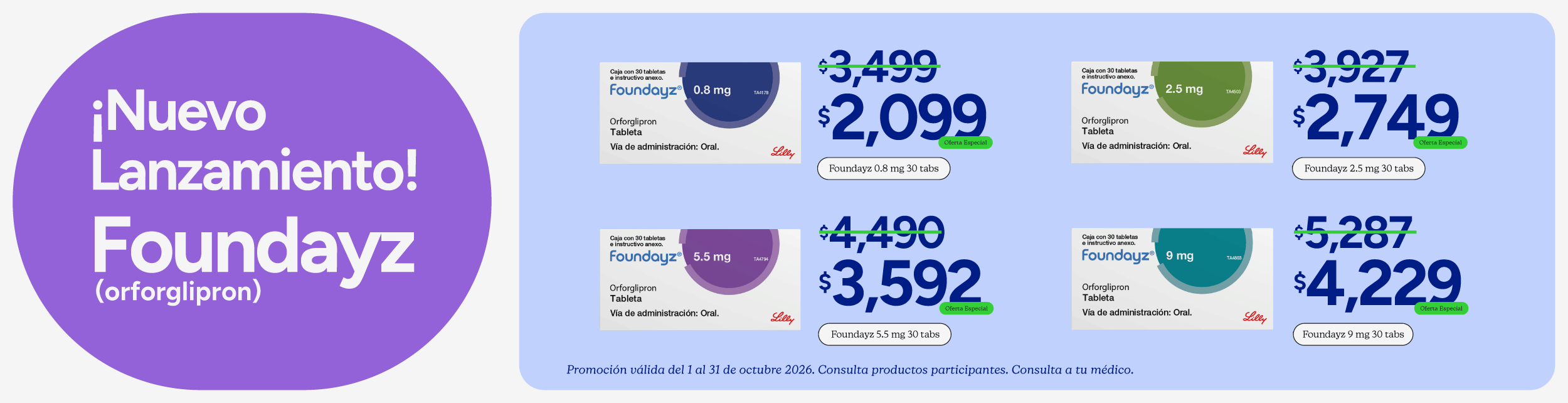 Aprovecha los días dermo con increíbles descuentos, hasta 3 meses sin intereses en línea con servicio a domicilio gratis