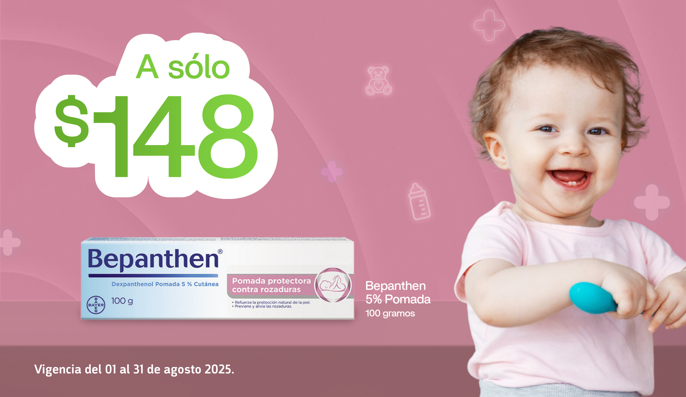 Compra articulos para bebé con descuento a precio especial con servicio a domicilio gratis