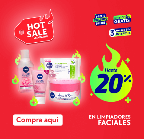 Compra en línea LIMPIADORES FACIALES en farmacias YZA al mejor precio con servicio a domicilio gratis