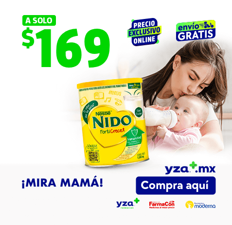 Aprovecha compra en linea formula nido en farmacias YZA al mejor precio con servicio a domicilio