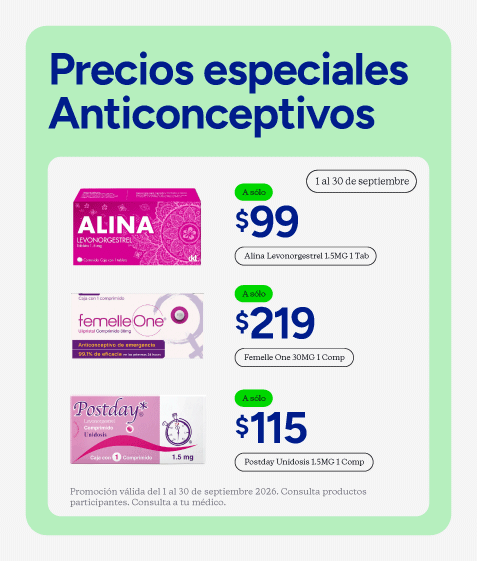 Compra a precio especial en farmacias YZA al mejor precio con servicio a domicilio gratis