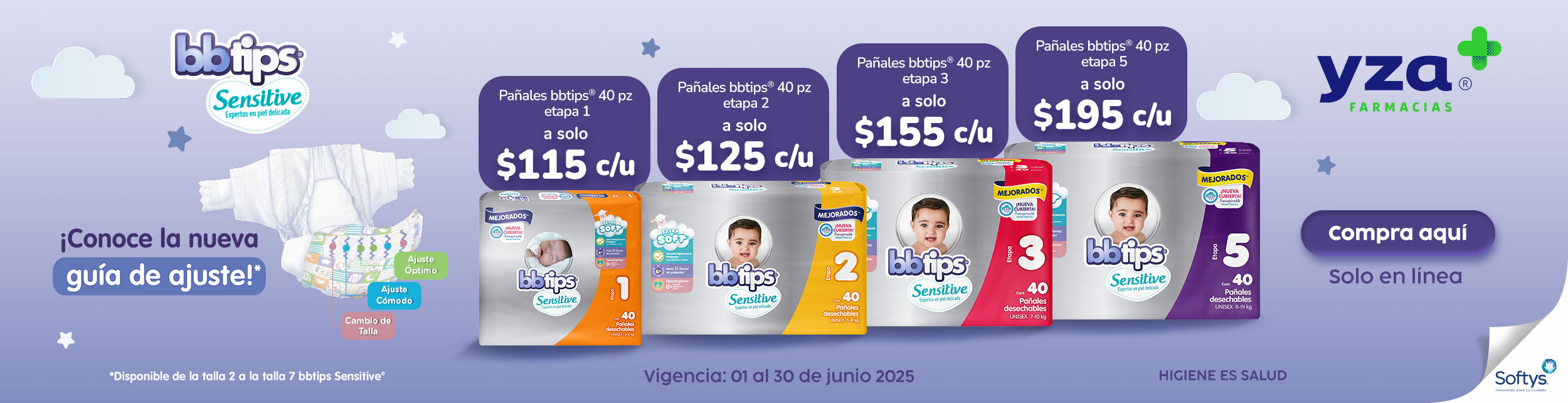 Compra en línea con servicio a domicilio gratis solo en Farmacias YZA