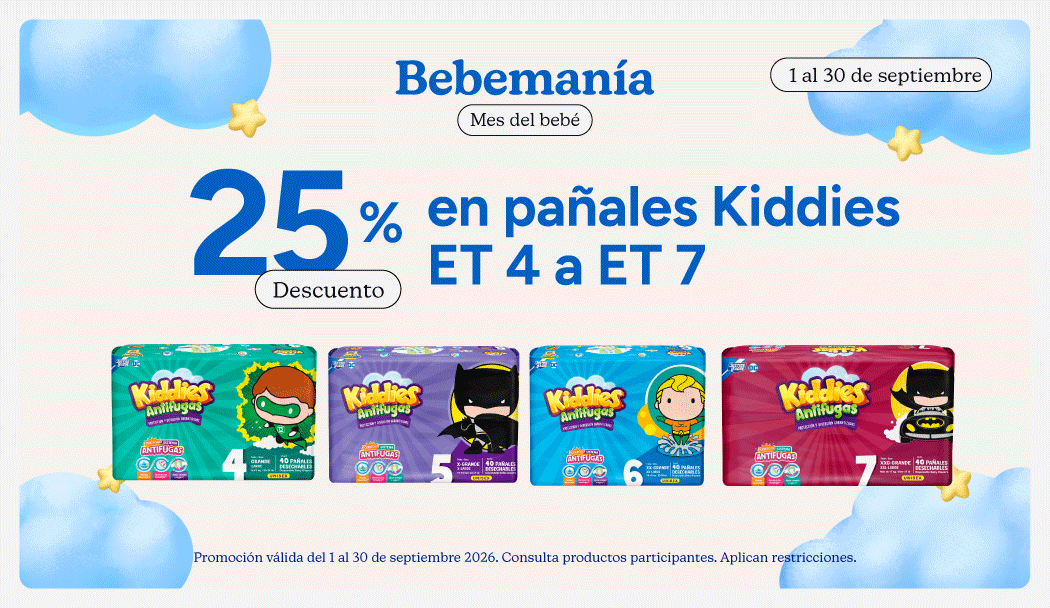 Compra articulos para bebé con descuento a precio especial con servicio a domicilio gratis
