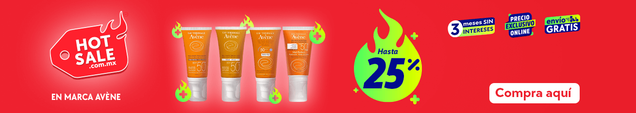 SELECCION DE PRODUCTOS  AVENE  EN FARMACIAS YZA EN LINEA CON SERVICIO A DOMICILIO GRATIS