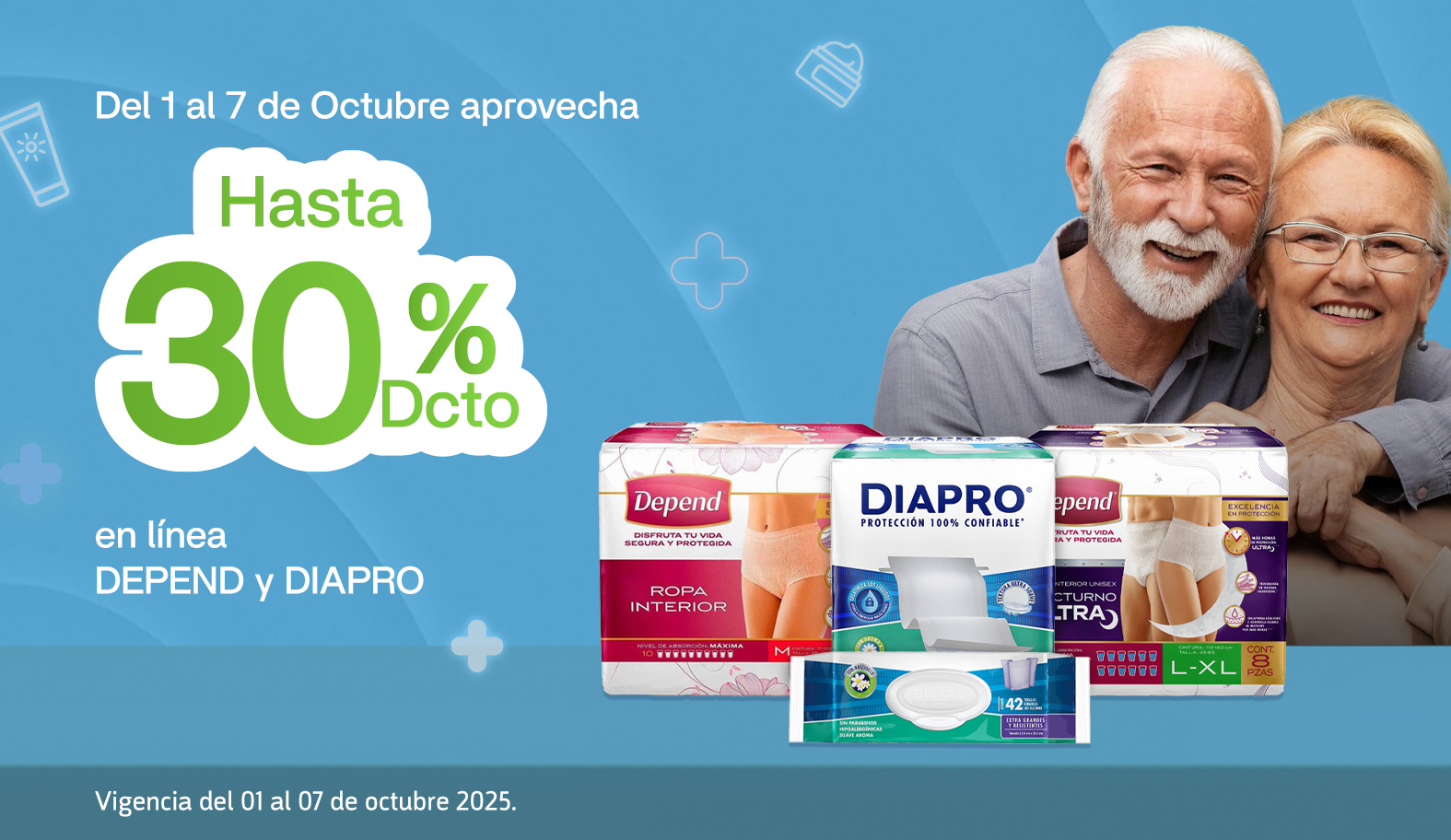 Aprovecha productos de cuidado personal al mejor precio con servicio a domicilio en FARMACIAS YZA