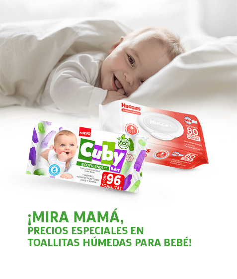 Compra en linea en Farmacias YZA toallitas de bebé servicio a domicilio gratis
