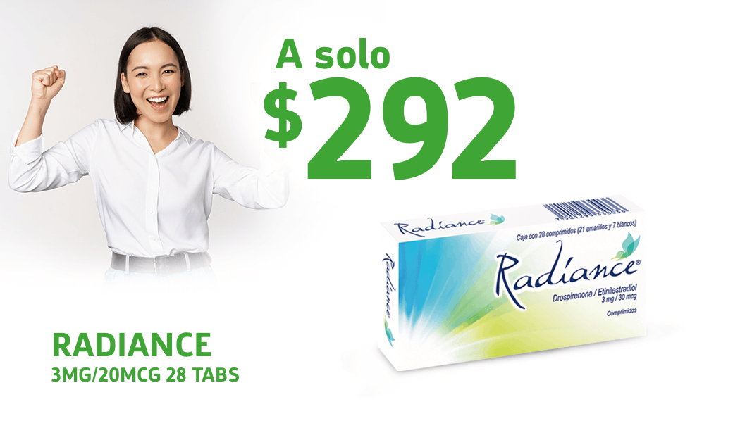 Aprovecha compra radiance al mejor precio con servicio a domicilio en FARMACIAS YZA