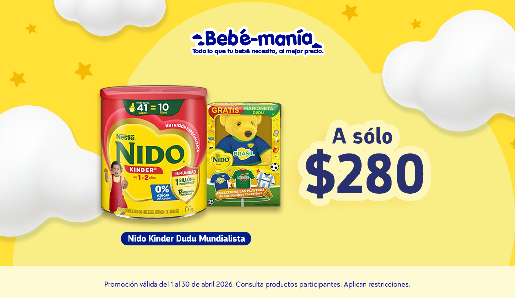 Compra articulos para bebé con descuento a precio especial con servicio a domicilio gratis