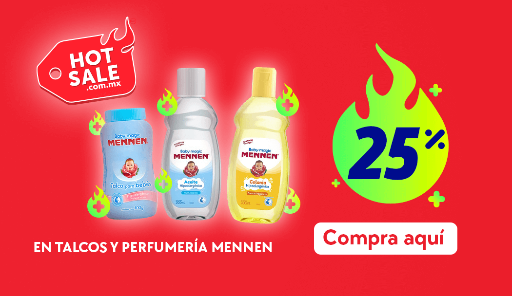 Aprovecha compra productos mennen para bebé al mejor precio con servicio a domicilio en FARMACIAS YZA