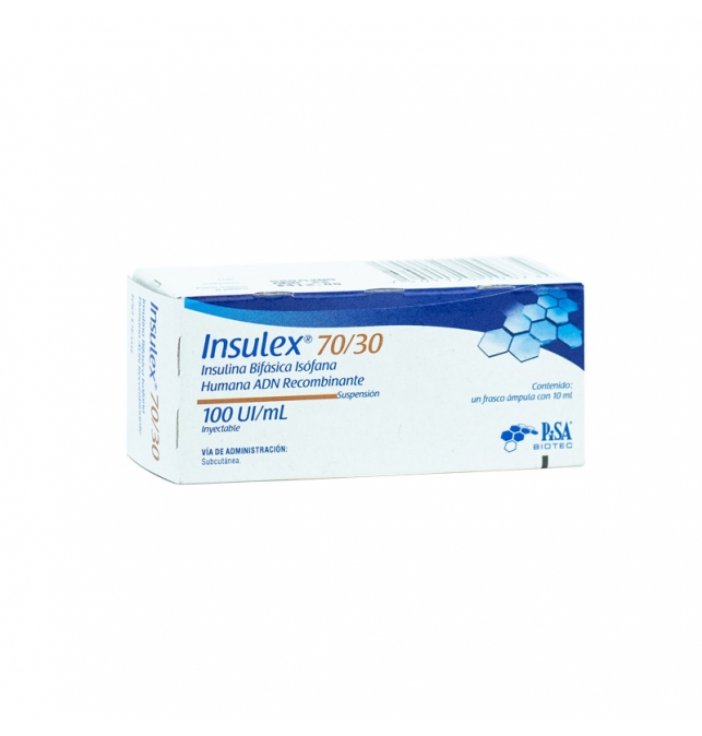 Insulex 70/30 100Ui/Ml 1 Amp X 10Ml