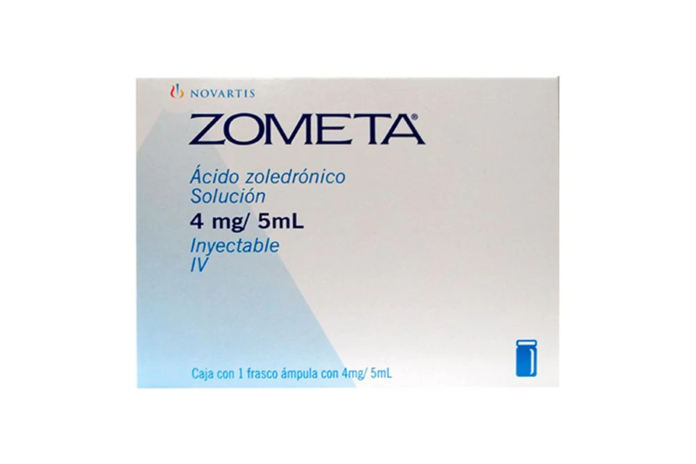 Zometa Frasco 4Mg 1 Amp